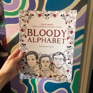 Bloody Alphabet Coloring Book